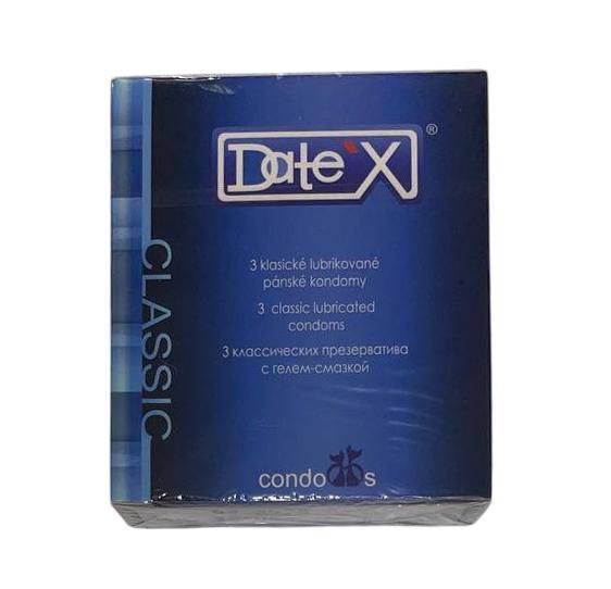 Презервативы Date'X Superthin 3 шт., картон