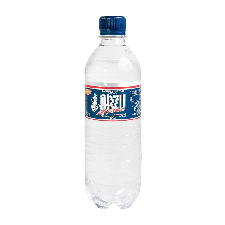 Вода газированная Arzu 500 мл., ПЭТ