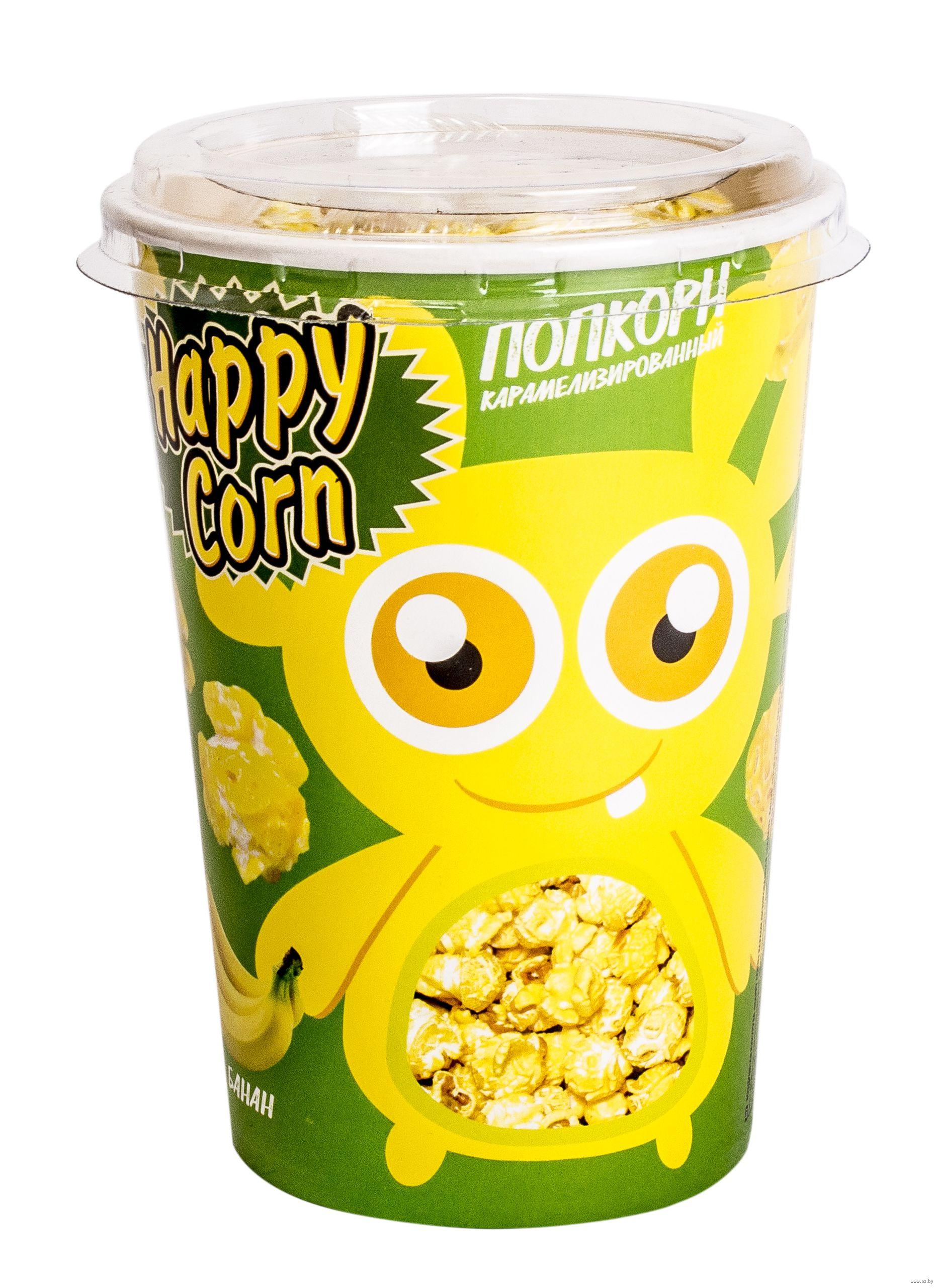 Воздушная кукуруза Happy Corn Банан