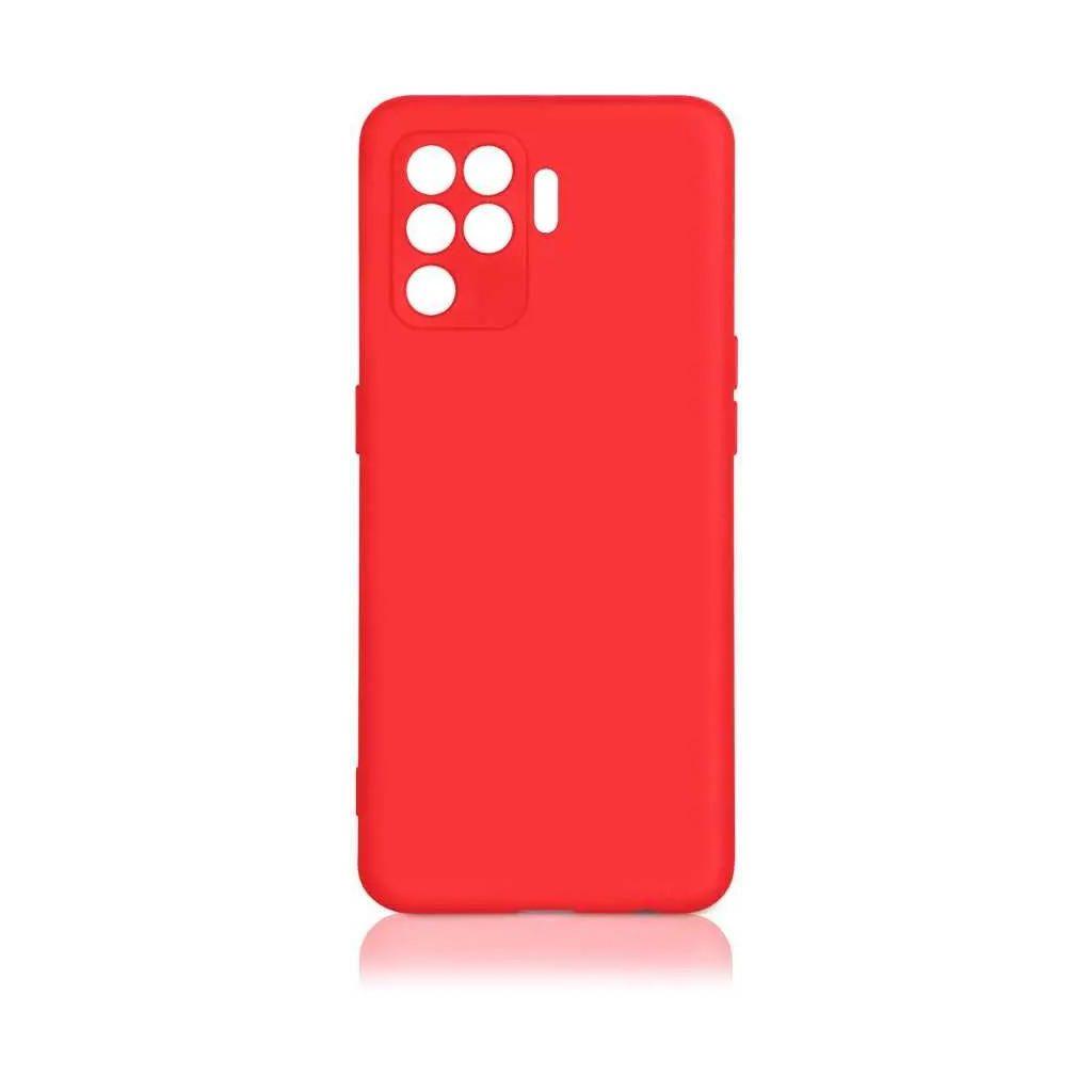 Чехол (клип-кейс) DF oOriginal-11, для Oppo Reno 5 Lite, красный [df ooriginal-11 (red)]