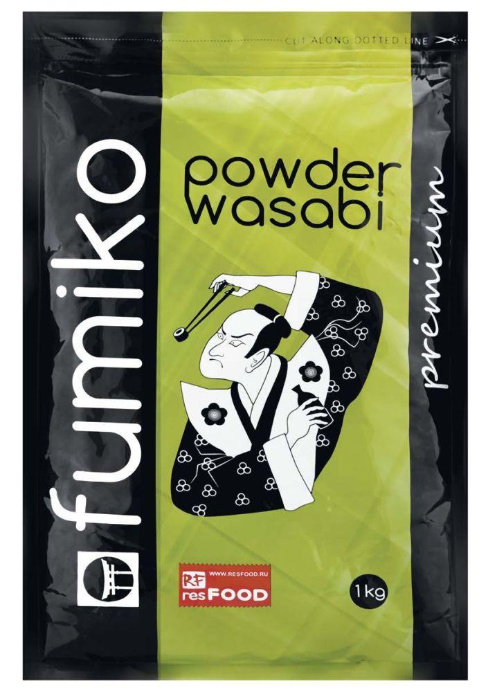 Васаби FUMIKO Premium 1 кг., пластиковый пакет