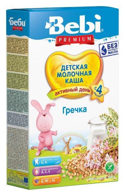 Каша Bebi Premium Гречка молочная с 4 месяцев
