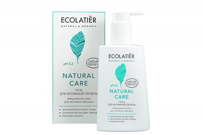 Гель для интимной гигиены, ежедневный уход, EcoLab Natural Ecolatier, 250 мл., Пластиковый флакон с дозатором