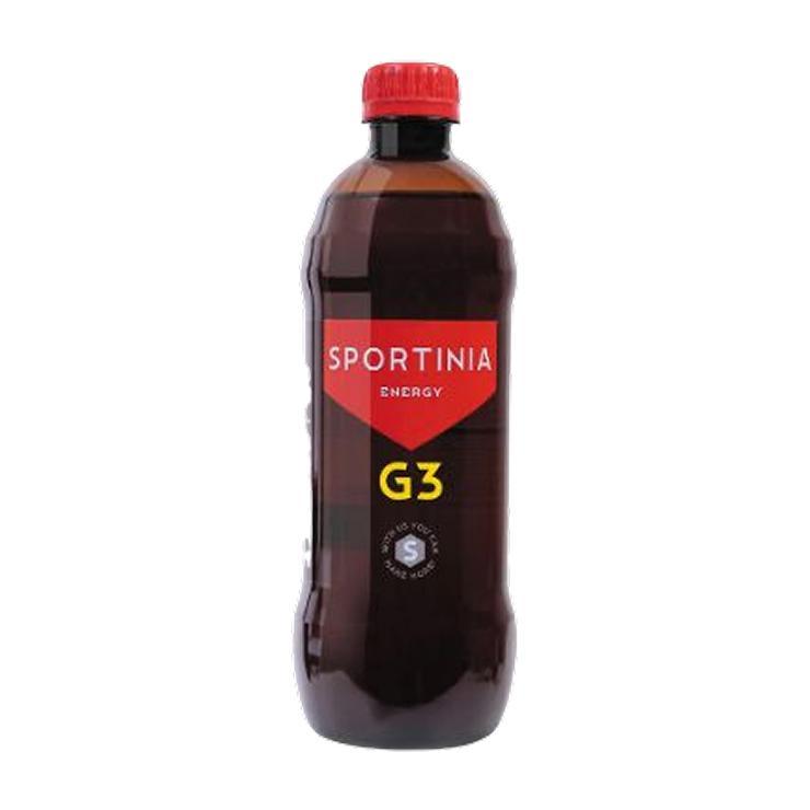 Напиток изотонический Sportinia G3 ENERGY с низким содержанием сахара Россия 500 мл., ПЭТ