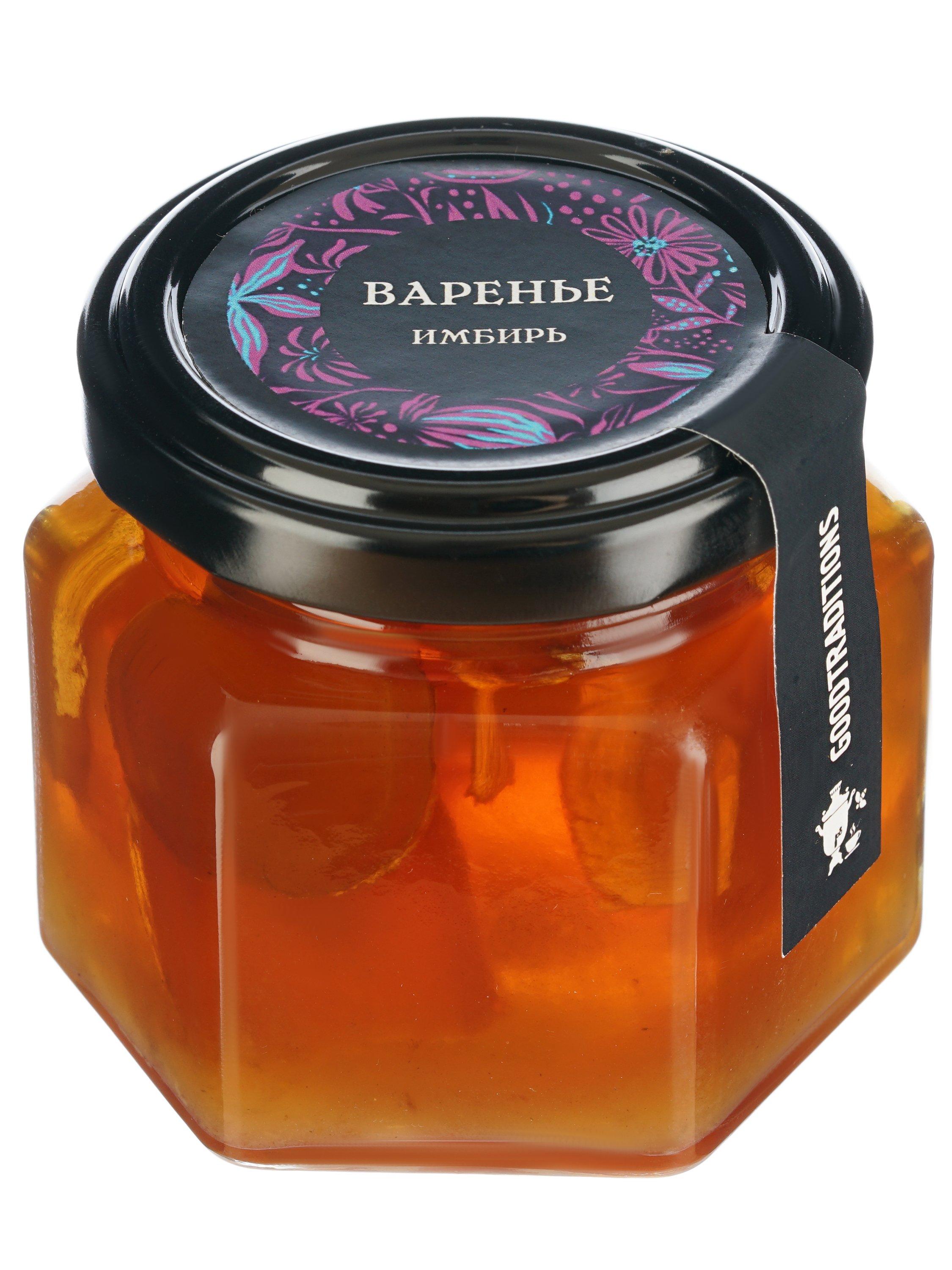 Варенье GOODTRADITIONS имбирь 120 гр., стекло