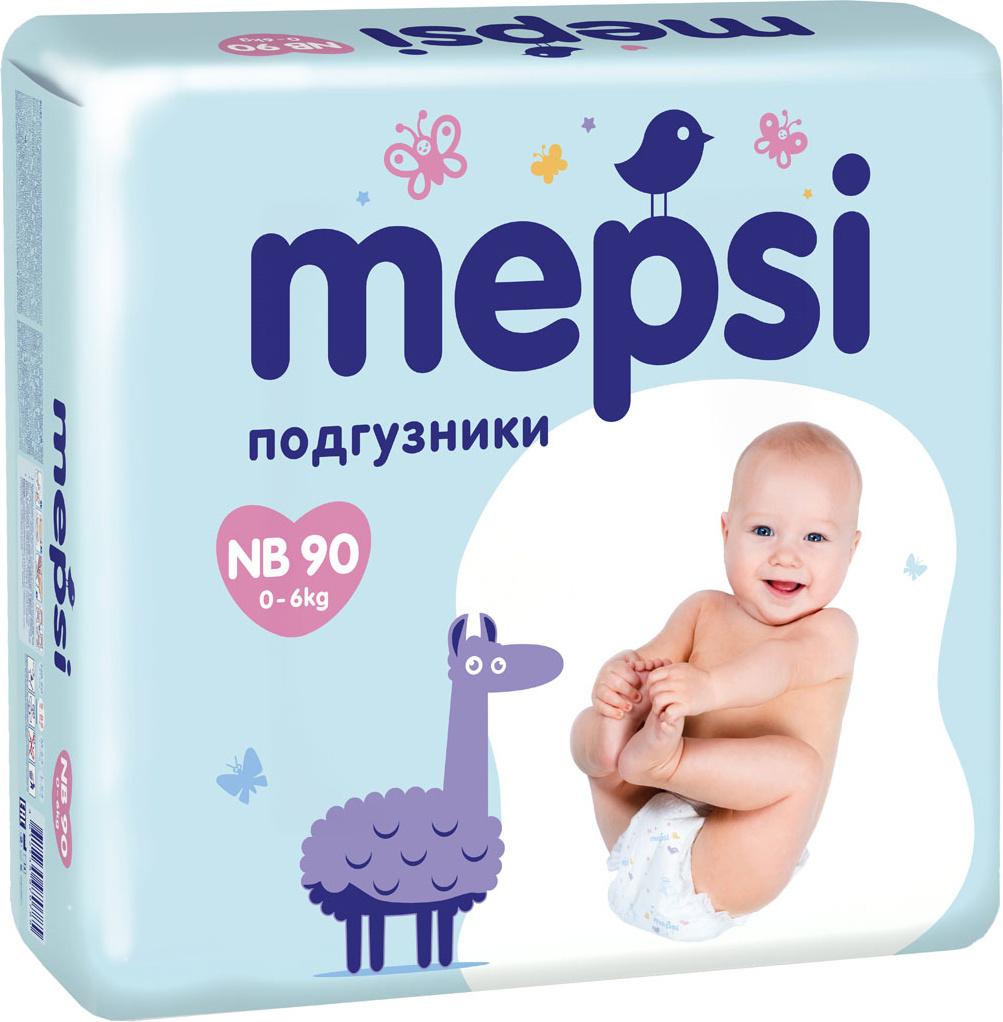 Подгузники Mepsi NB 0-6 кг 90 шт