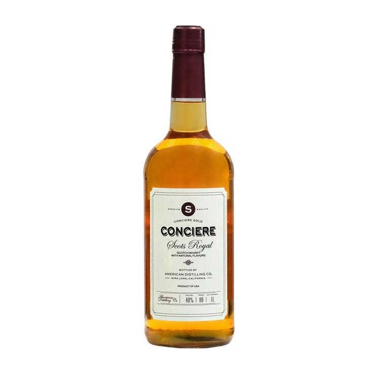 Крепкий спиртной напиток виски Conciere Scotch Royal 40% США 1 л., стекло