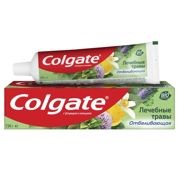 Зубная паста Colgate Лечебные травы Отбеливающая 100 мл., картон