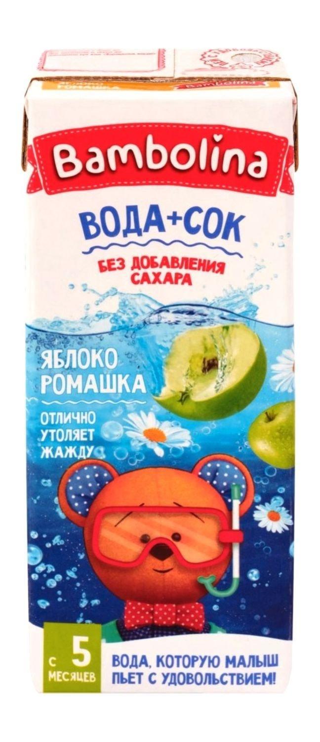 Напиток Bambolina яблоко-ромашка 200 мл., тетра-пак