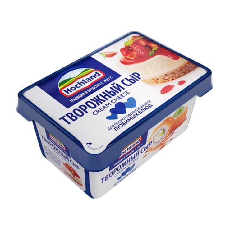 Сыр Hochland творожный для кулинарии 65% 350 гр., пластиковая упаковка