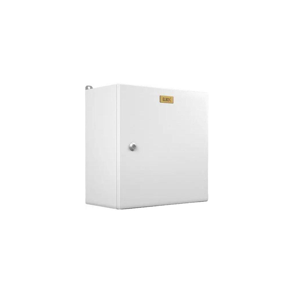 Шкаф электротехнический ELBOX EMW-300.400.210-1-IP66, одностворчатый, настенный, 300х400х210 мм