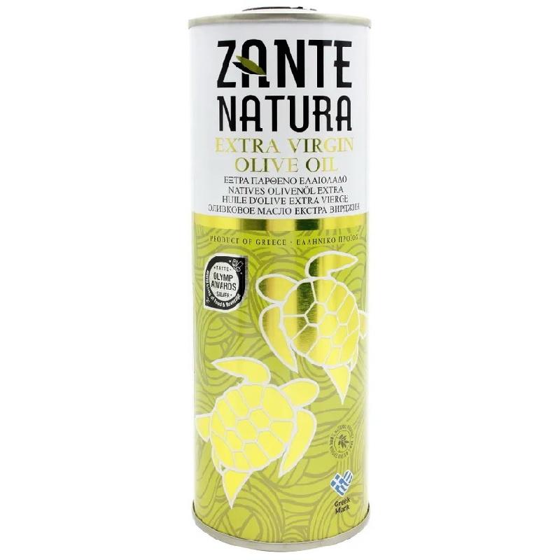 Масло ZANTE NATURA оливковое АС 0,5 EVOO 1 л., ж/б