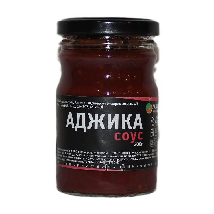 Аджика Алонка 200 гр., стекло