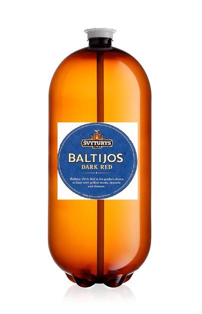 Пиво Svyturys Baltijos Dark Red темное алк 5.8% 30 л., кега ПЭТ