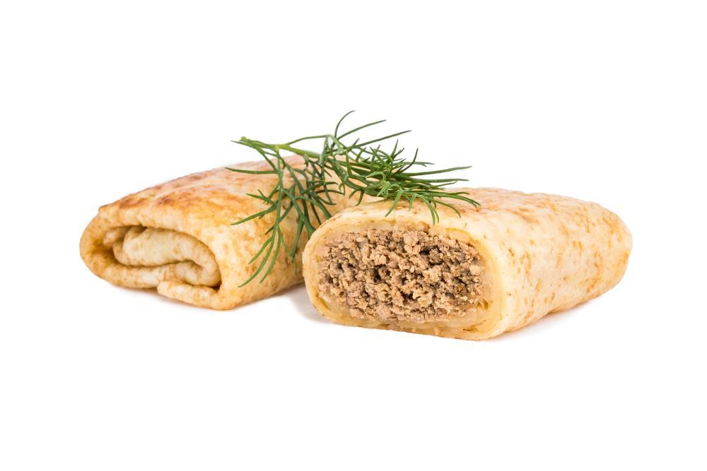 Блинчики Сомово Мясопродукт с печенью и рисом, 1 кг., картон