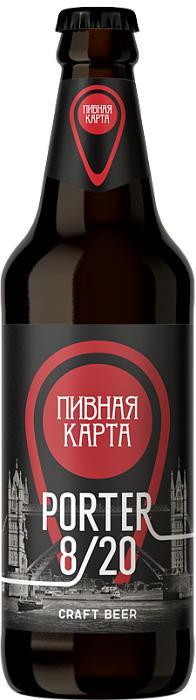 Пиво Криница портер темное, 500 мл., стекло