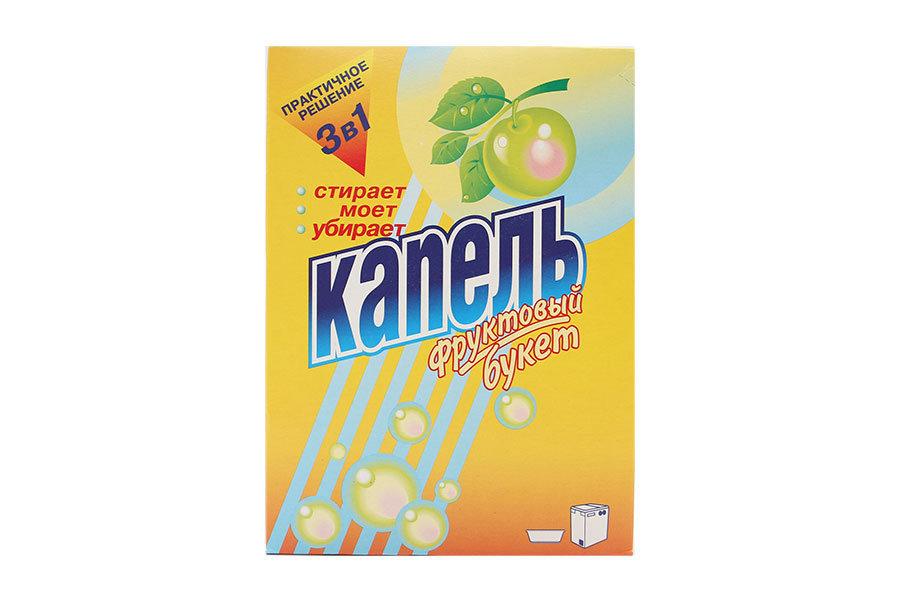 Стиральный порошок Капель Фруктовый букет 3в1 400 гр., картон