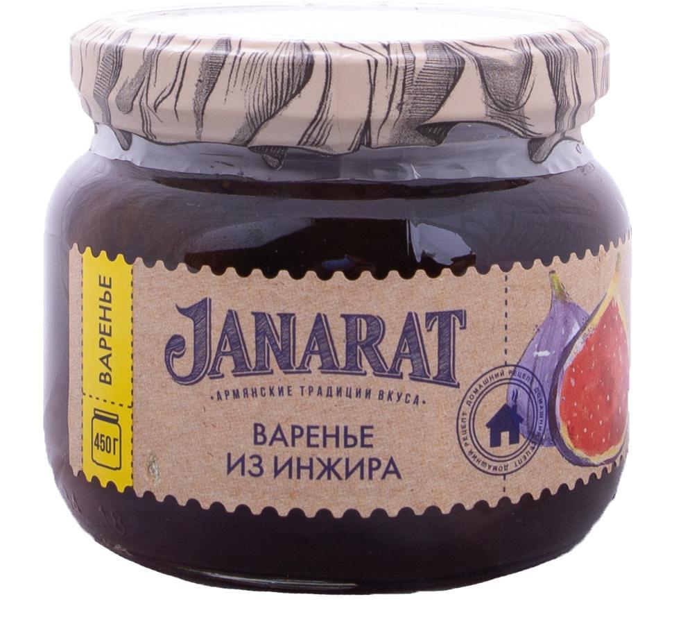 Варенье Janarat из инжира, 450 гр, стекло