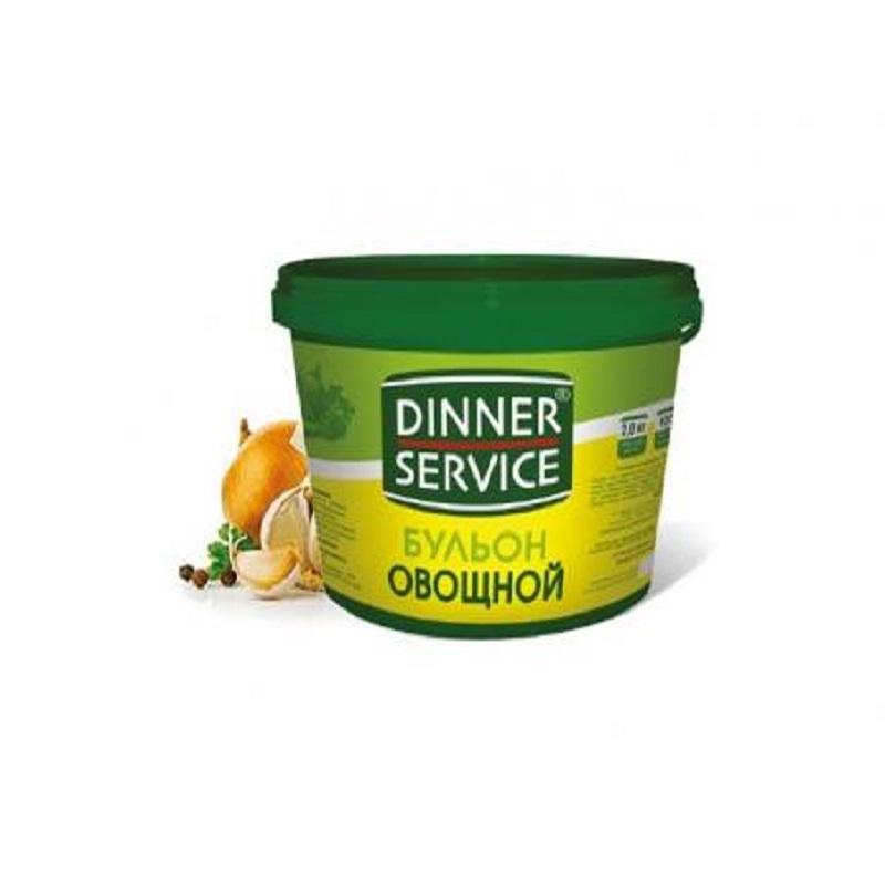 Бульон Dinner service соус овощной 2 кг., ПЭТ