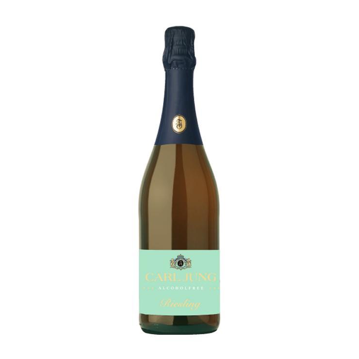 Шампанское Carl Jung Mousseux Riesling белое сухое безалкогольное 750 мл., стекло