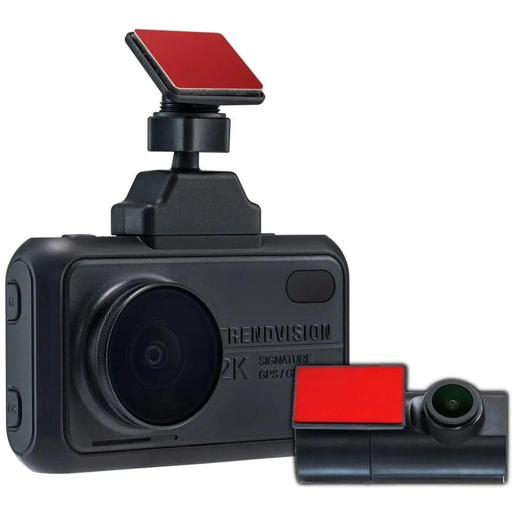 Видеорегистратор с радар-детектором TRENDVISION Hybrid Signature EVO Wi 2CH, 1296p, Wi-Fi, GPS, сигнатурный