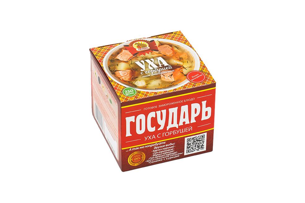 Суп Государь уха с горбушей 250 гр., картон