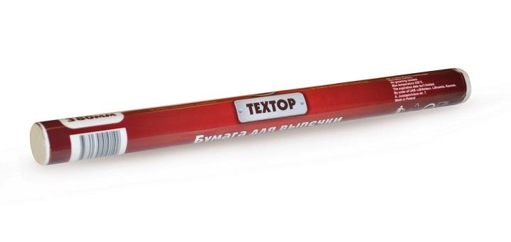 Бумага для выпечки Textop 0,38х8м. коричневая, обертка