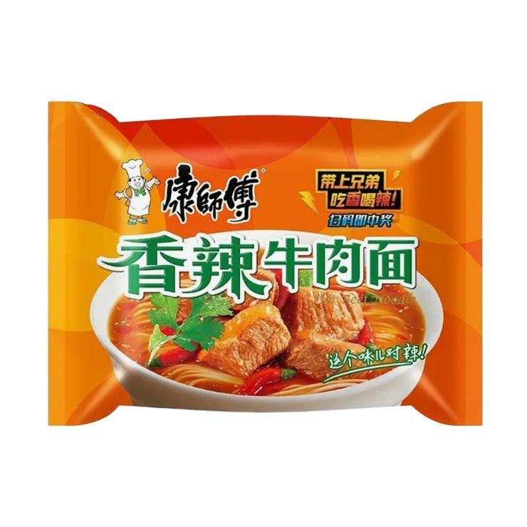 Лапша Kangshifu острая говядина 103 гр., флоу-пак