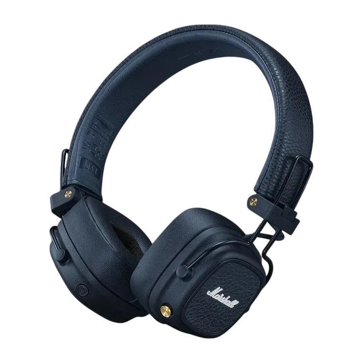 Наушники MARSHALL Major V, 3.5 мм/Bluetooth, накладные, синий [major v midnight blue]