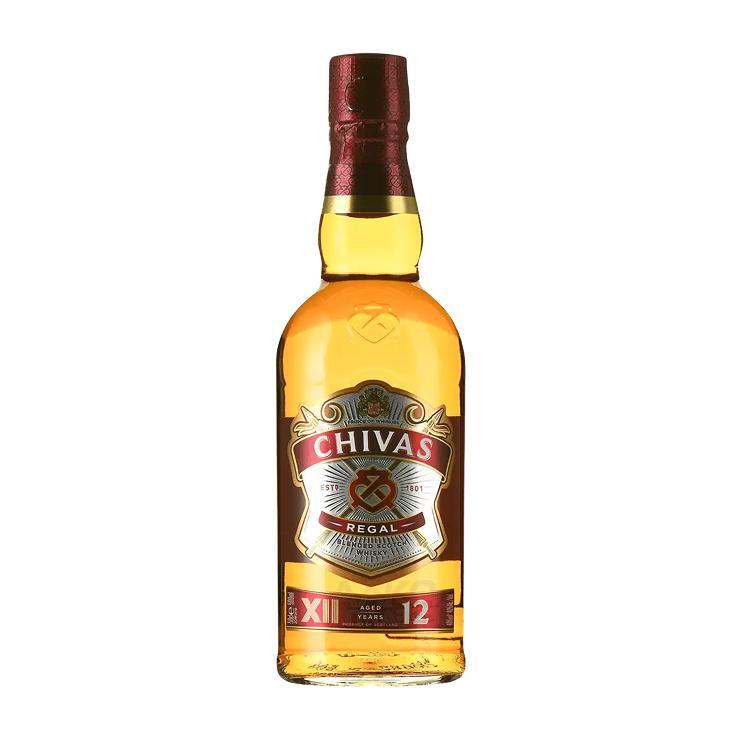 Крепкий спиртной напиток виски Chivas Regal 12 лет 40% Шотландия 500 мл., стекло