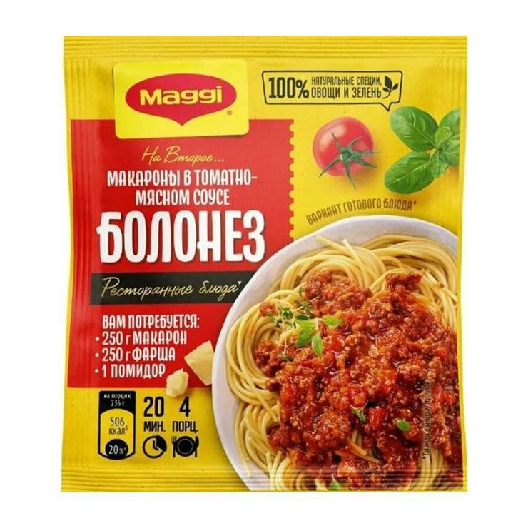 Магги на второе смесь д/макарон болонез 30г