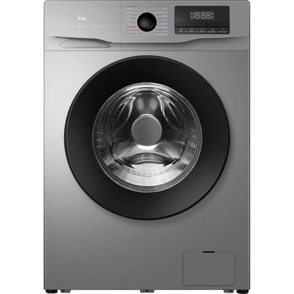 Стиральная машина узкая TCL W-SF606G, с фронтальной загрузкой, 6кг, 1000об/мин, с паром, инверторная