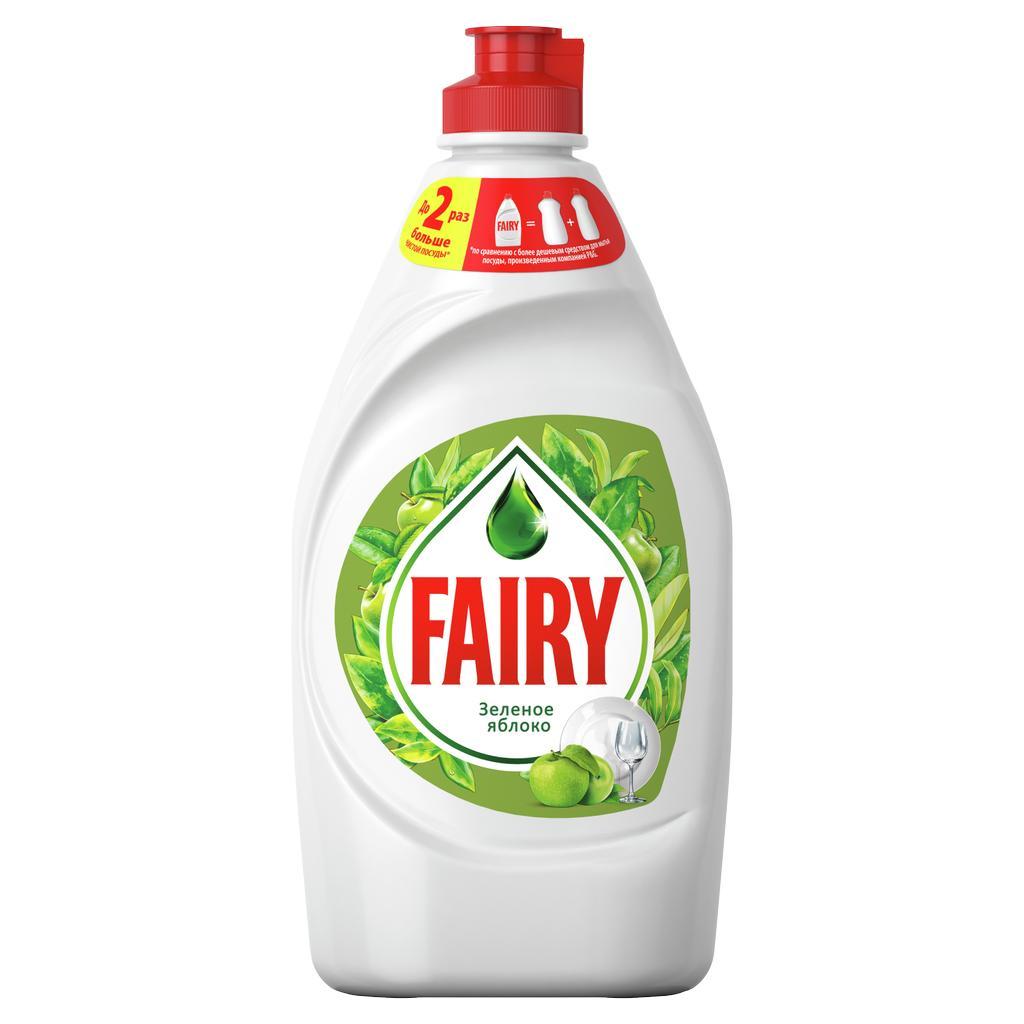 Средство Fairy Зеленое яблоко для мытья посуды 450 мл., флакон