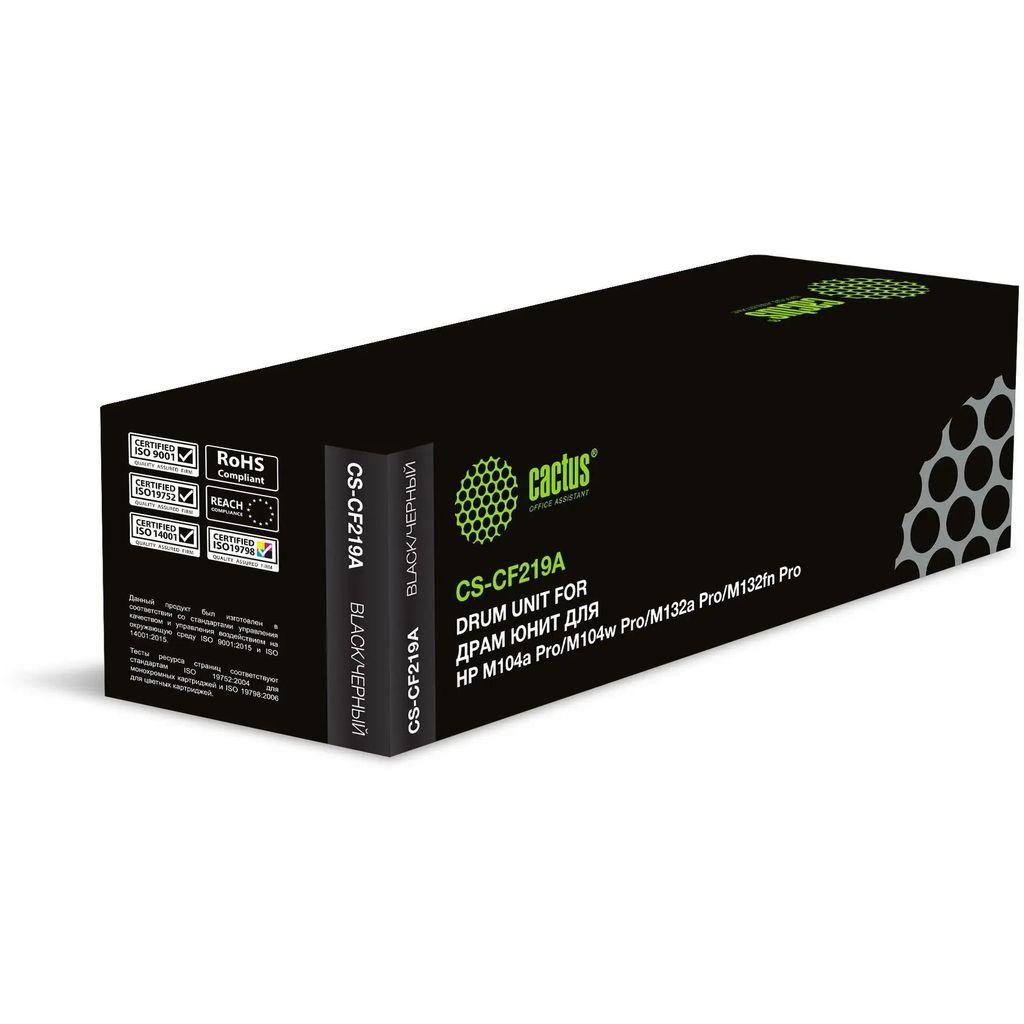 Блок фотобарабана Cactus CS-CF219A ч/б:12000стр. для M104a Pro/M104w Pro/M132a Pro/M132fn Pro HP