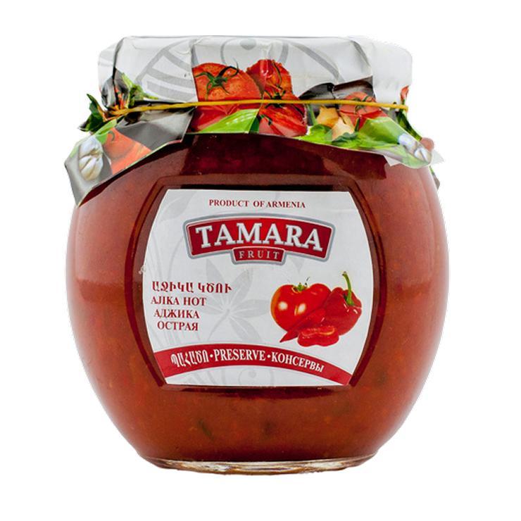 Аджика Tamara Fruit острая 450 гр., стекло