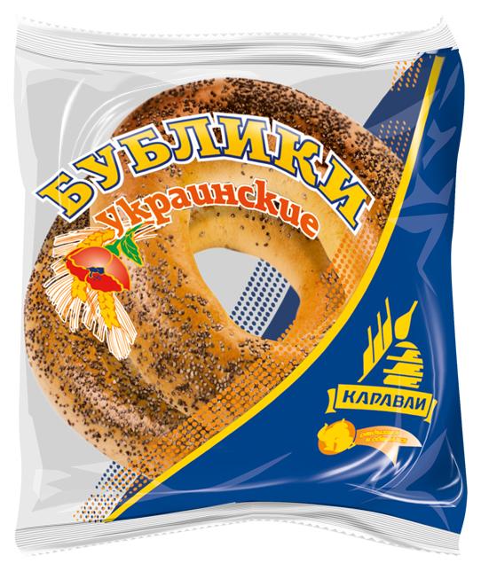 Бублики Каравай Украинские 1 сорт 2 штуки 200 гр., флоу-пак