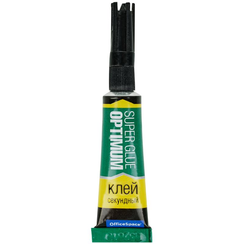 Клей секундный OfficeSpace Super Glue Optimum, 3г, лента