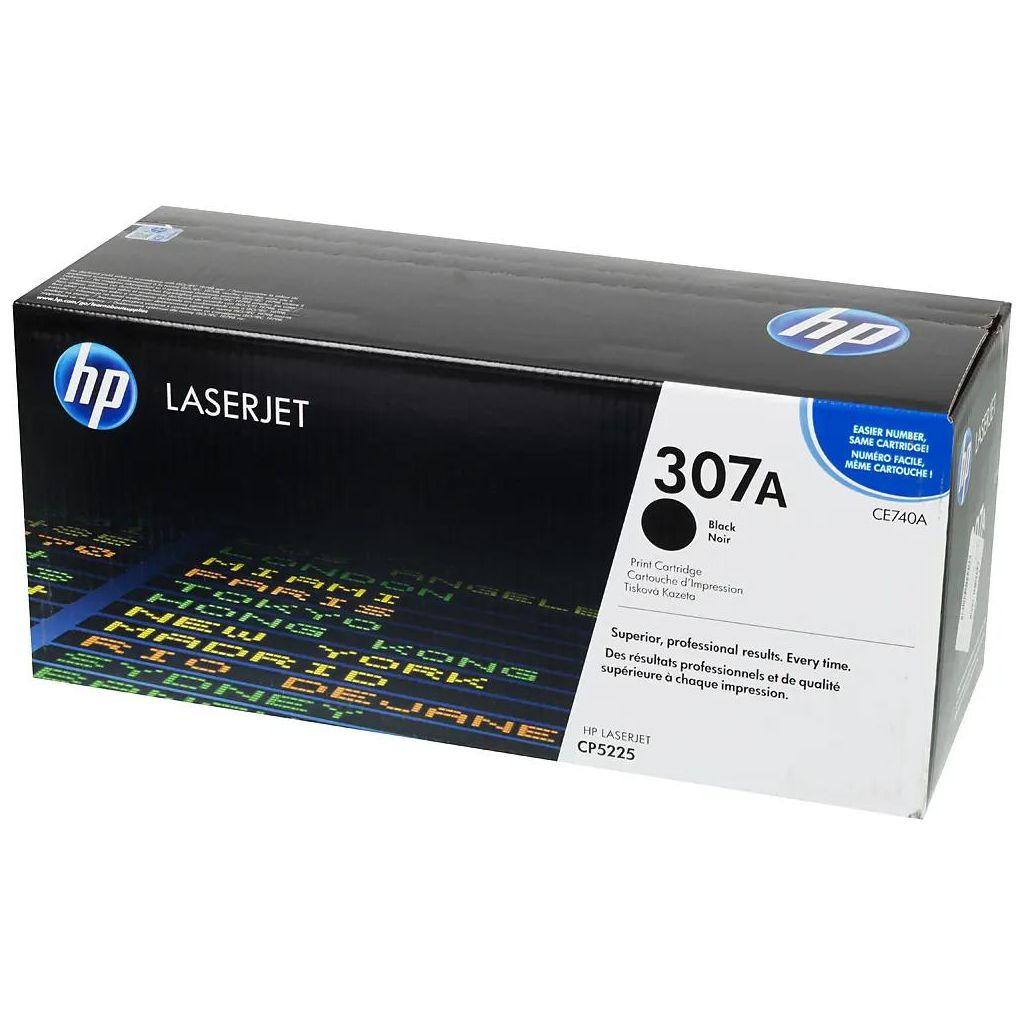 Картридж HP 307A, черный / CE740A