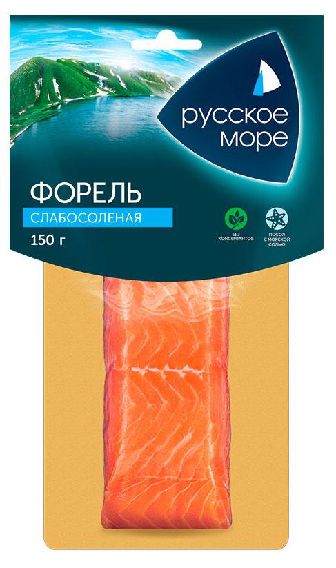 Форель Русское море радужная филе кусок с/с 150 гр., вакуум