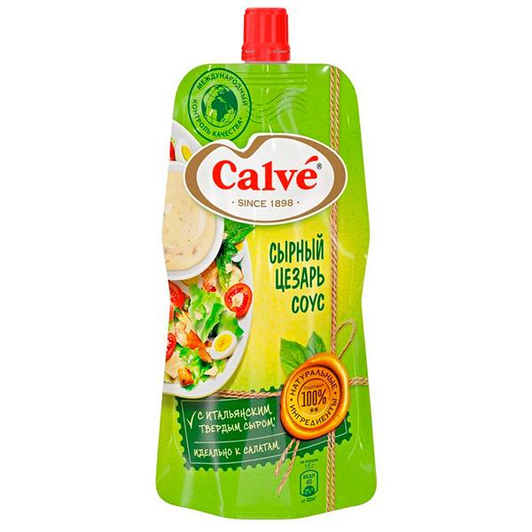 Соус Calve Сырный цезарь, 230 гр., дой-пак