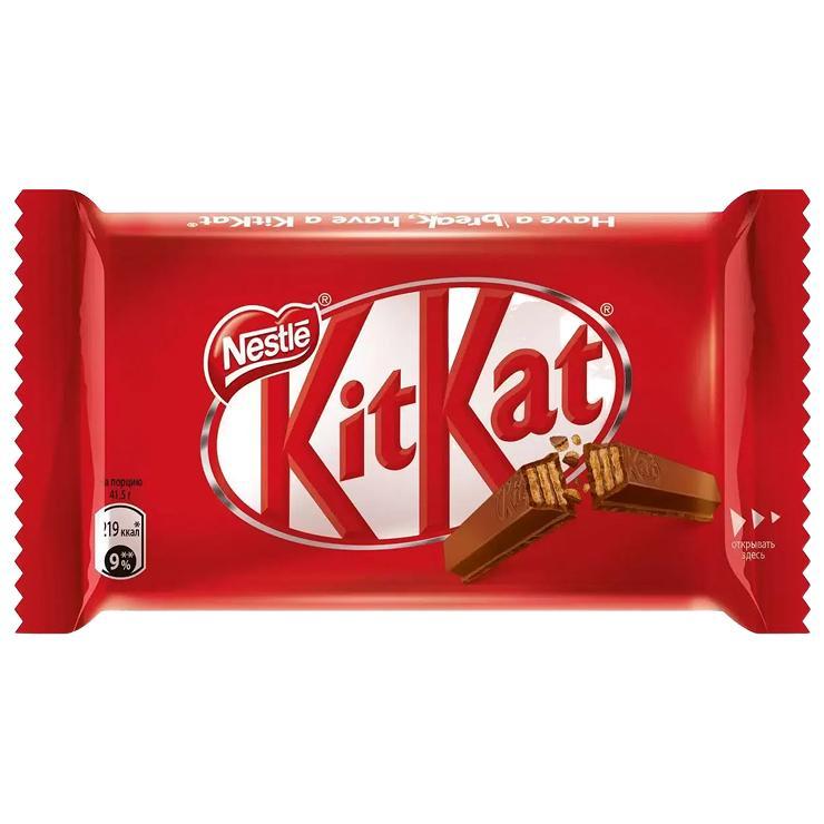 Батончик шоколадный KitKat 41,5 гр., флоу-пак