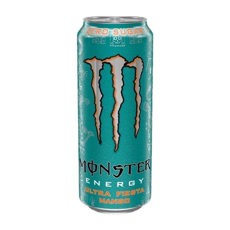 Напиток энергетический Monster Ultra Fiesta Mango без сахара Великобритания 500 мл., ж/б