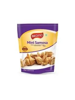 Закуска с начинкой из бобовых, кокоса и специй, треугольная MINI SAMOSA Bikano пл/п, 180 гр., индийская, восточная