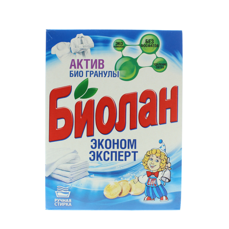 Стиральный порошок Биолан Эконом Эксперт ручная стирка 350 гр., картон