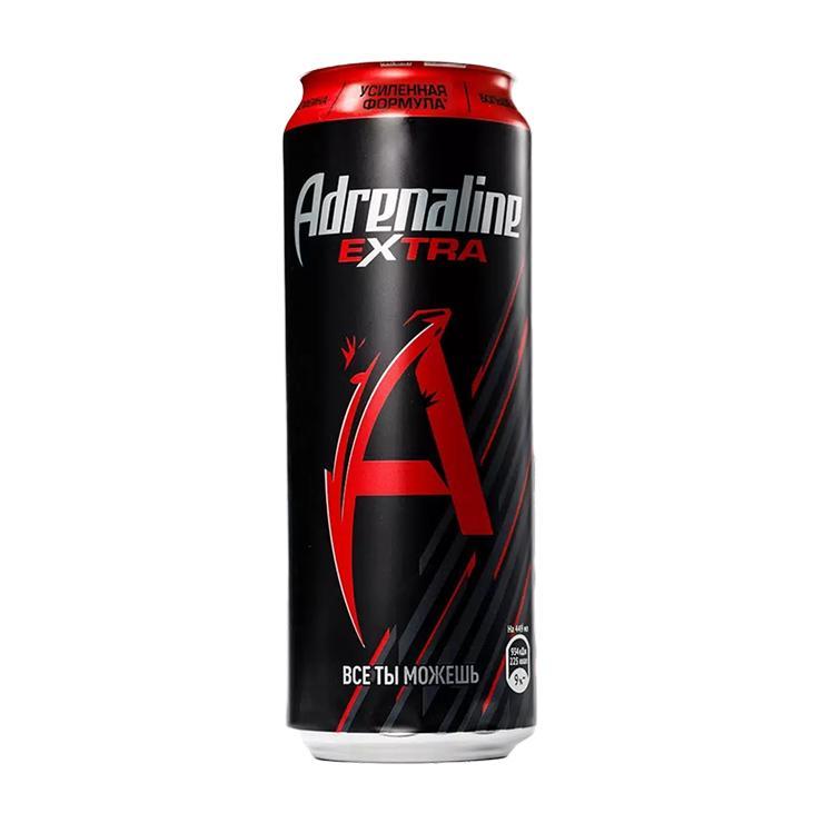 Напиток энергетический Adrenaline Rush extra 449 мл., ж/б