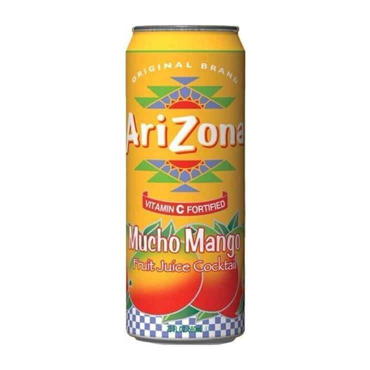 Напиток сокосодержащий Arizona мучо манго 650 мл., ж/б