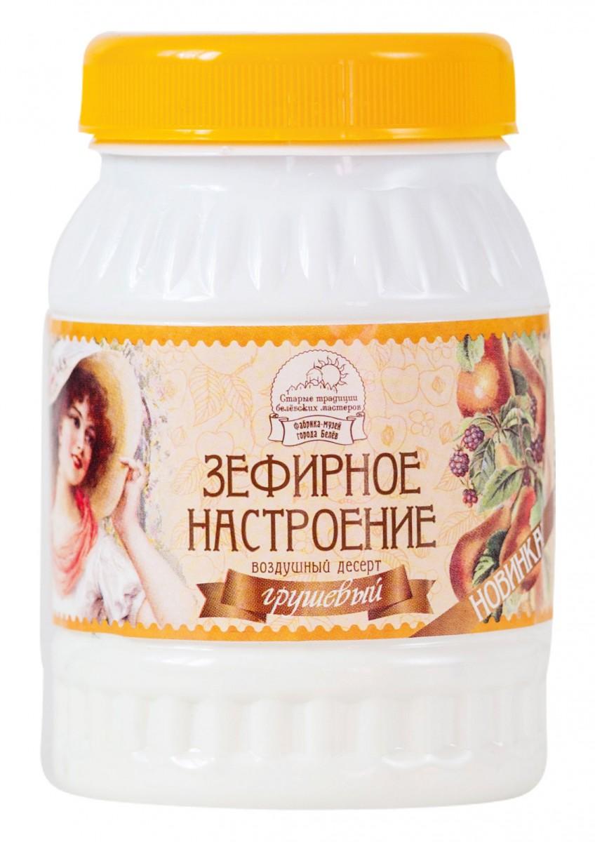 Десерт воздушный грушевый Зефирное настроение, Старые традиции белёвских мастеров, 170 гр., ПЭТ