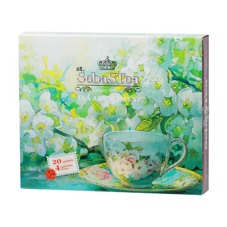Чай Sebastea Tea for You черный ассорти в пакетиках 20х1,6 гр., картон