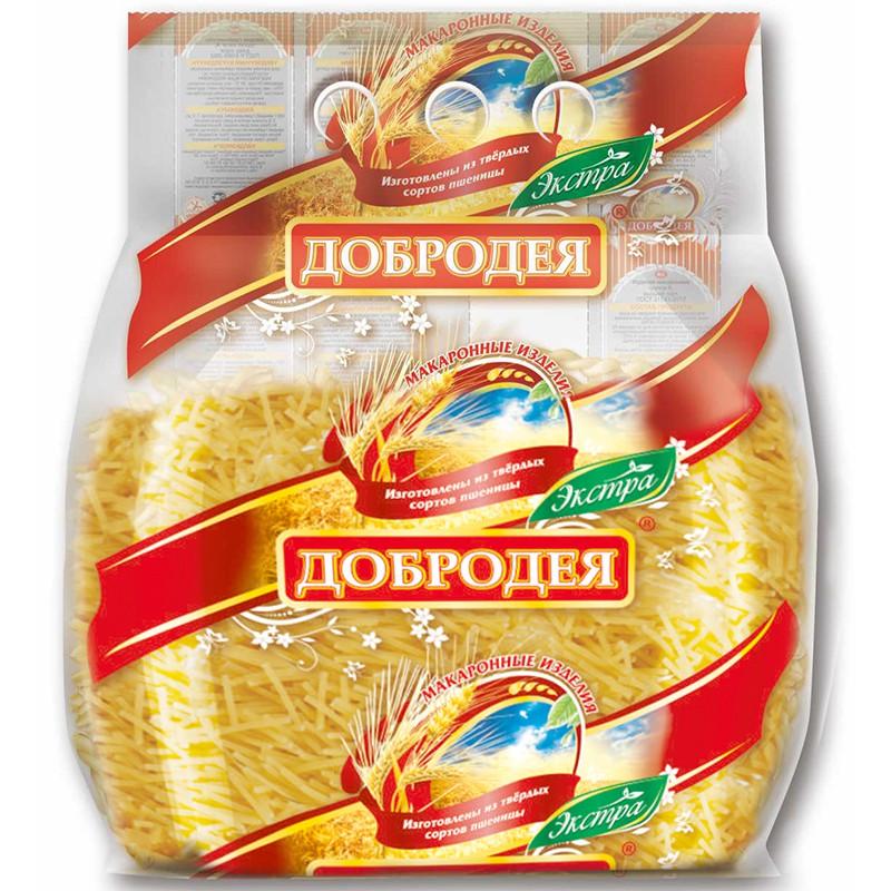 Вермишель длинная №23, Добродея, 2 кг., флоу-пак