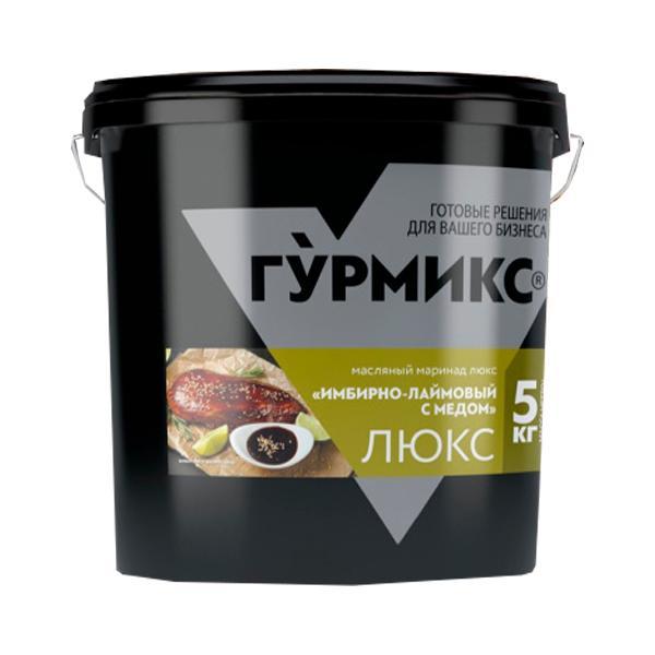 Маринад Гурмикс Имбирно-лаймовый с медом 5 кг., пластиковое ведро